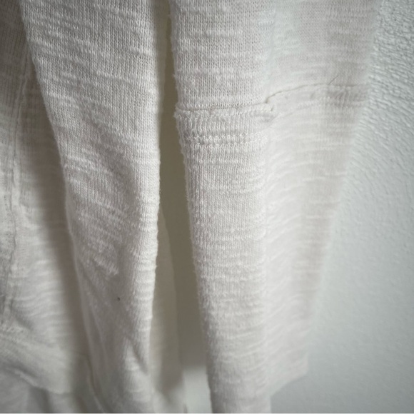 Free People |We The Free Women’s Medium White Split Back Cowl Neck Tunic - Picture 12 of 16